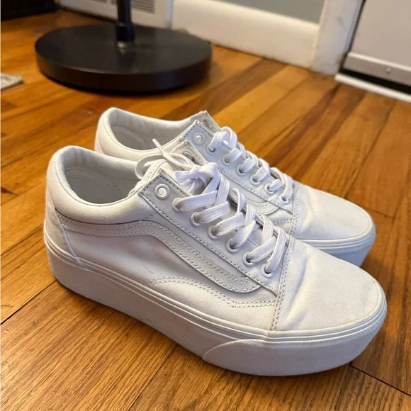 Vans Women's Old Skool Platform Shoe size 8.5 - Picture 5 of 6